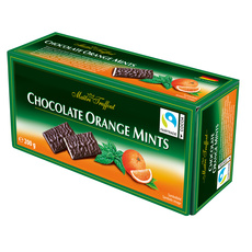 Maitre Truffout Chocolate Orange Mints - Zartbitter Tfelchen Orange/Minze 200g - 200g